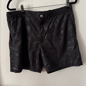 John Varvatos Charcoal Textured swim trunk M